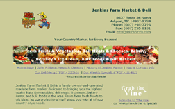 Jenkins Farm Market & Deli - John F. Martin Meats and Cheeses, Bulk Foods, Deli Meats and Cheeses, Fresh Vegetables and Produce,  Bedding Plants and Hanging Baskets. Rte 36 in Arkport, NY