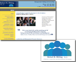 Leadership Training, Management Training, Seminars, Articles & Workshops by Bob Bitting